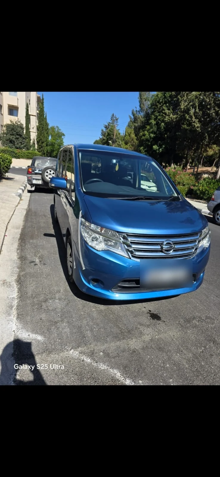 Nissan repaired vehicle after restoration
