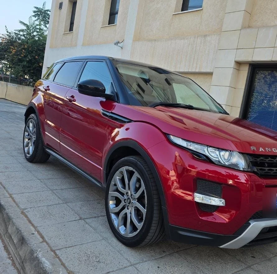 Range Rover repaired vehicle after restoration