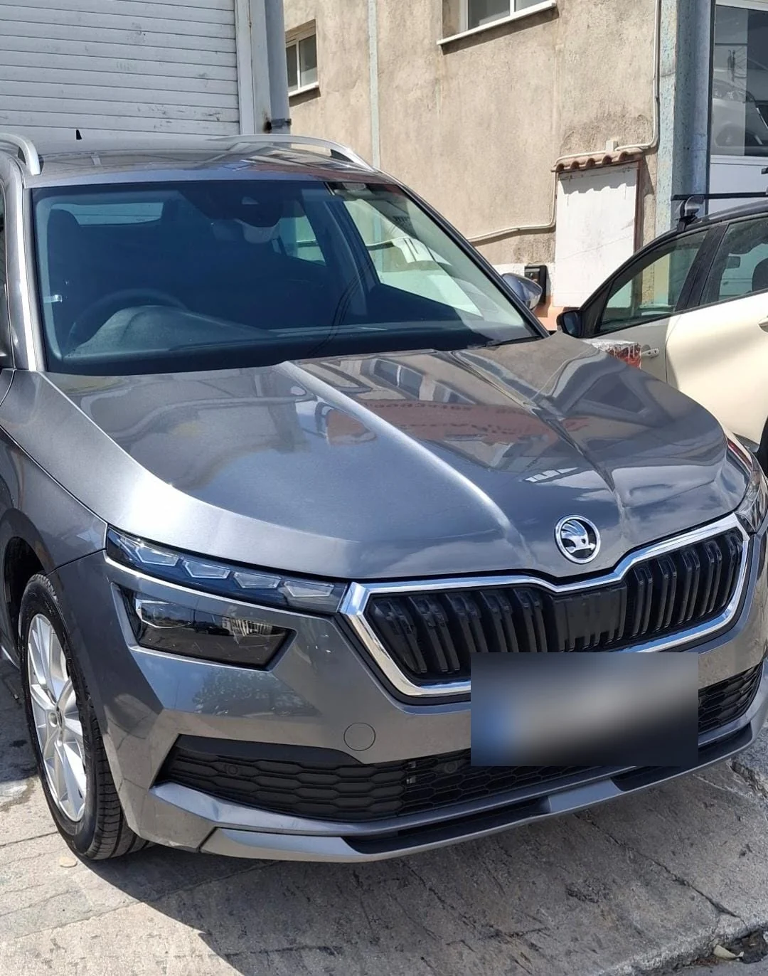 Skoda repaired vehicle after restoration